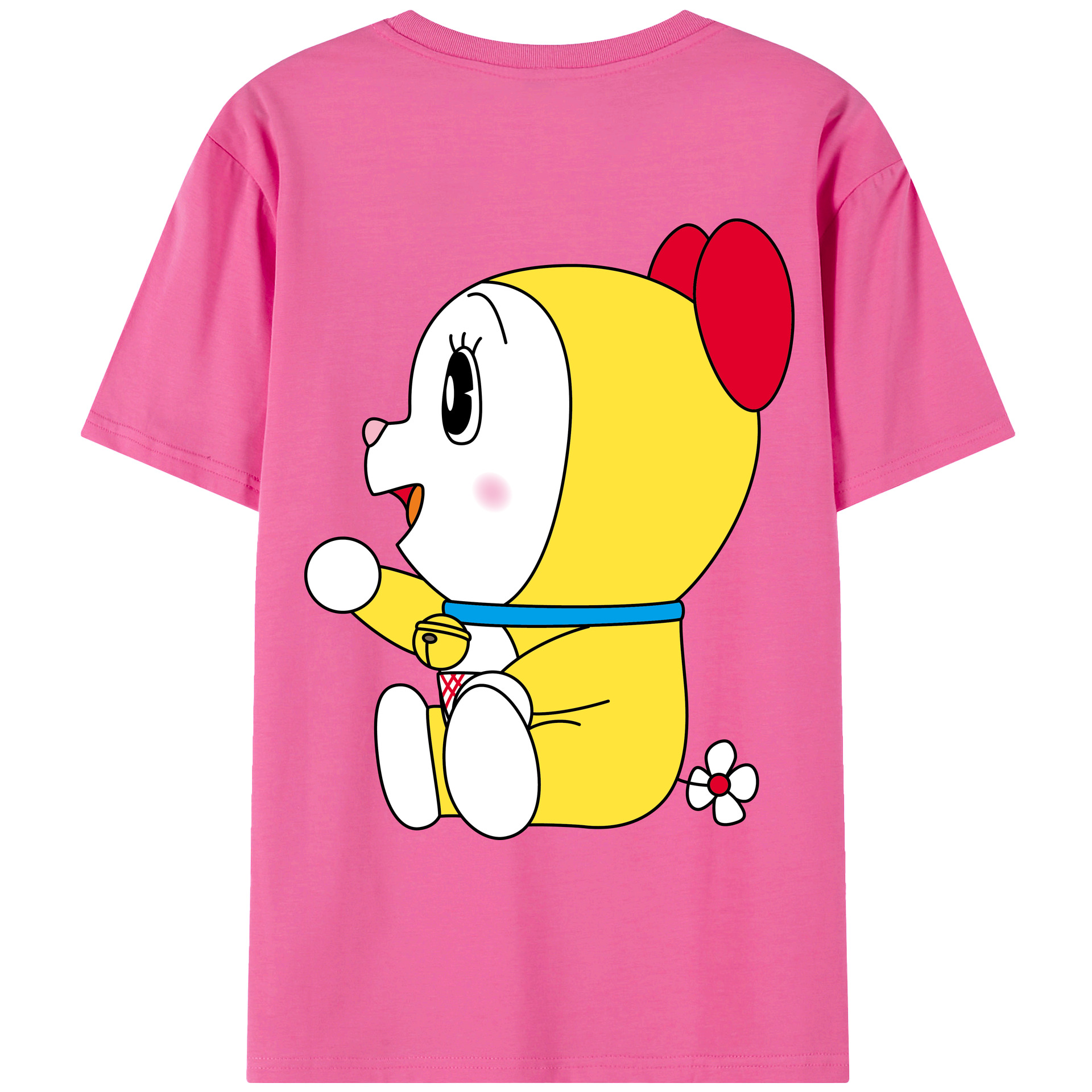 （画像用） ドラえもん ドラミ Doraemon Dorami レディース半袖Tシャツ(バックプリント)